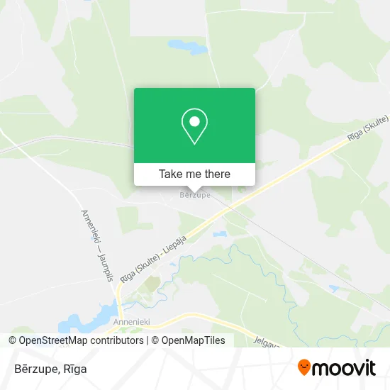 Bērzupe map