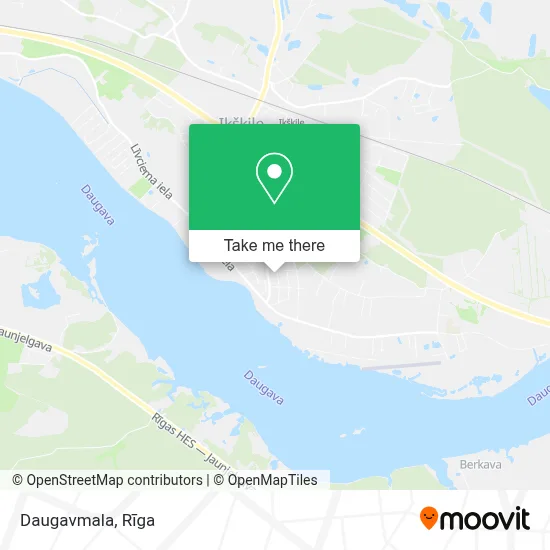 Daugavmala map