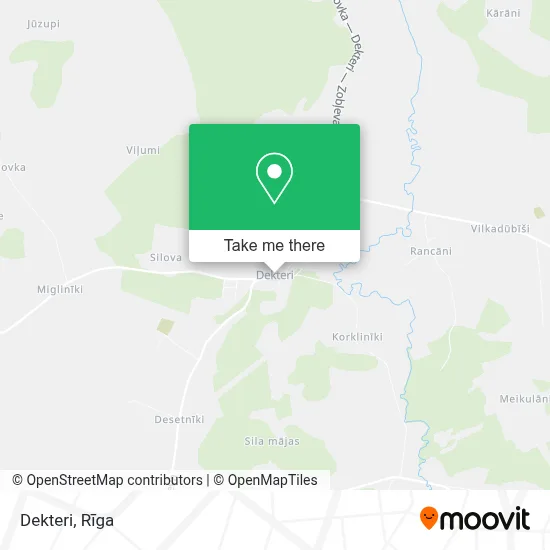 Dekteri map