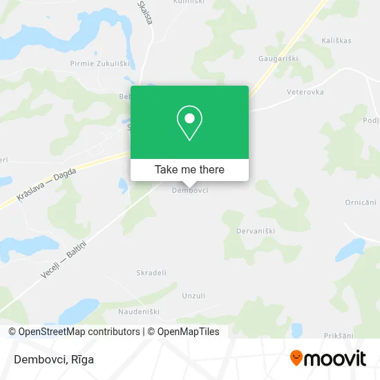 Dembovci map