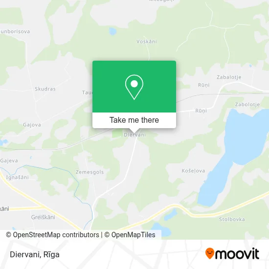 Diervani map