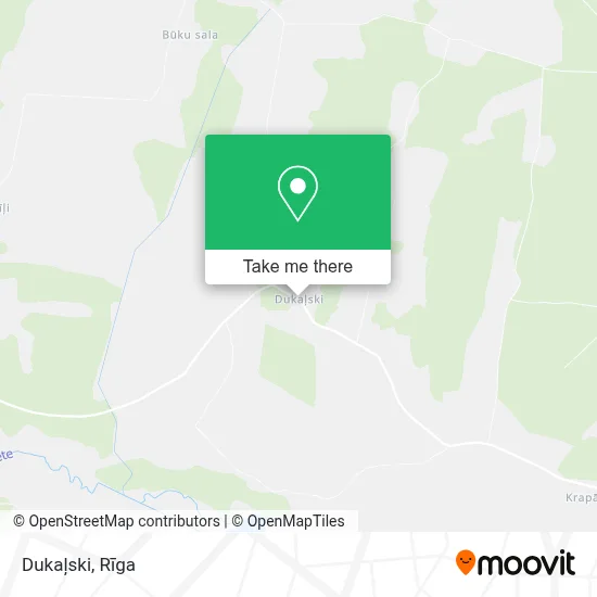Dukaļski map