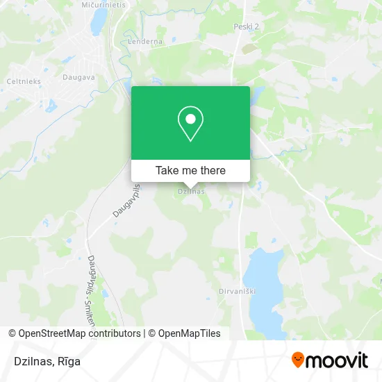 Dzilnas map