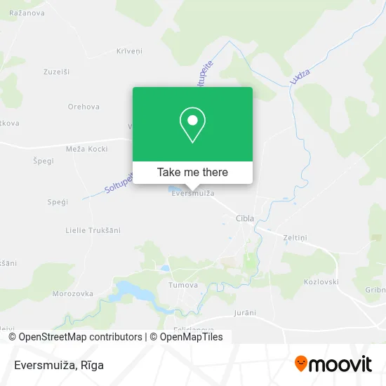 Eversmuiža map