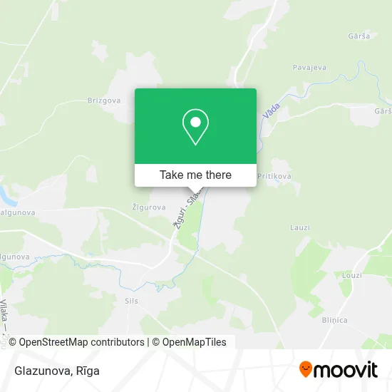 Glazunova map