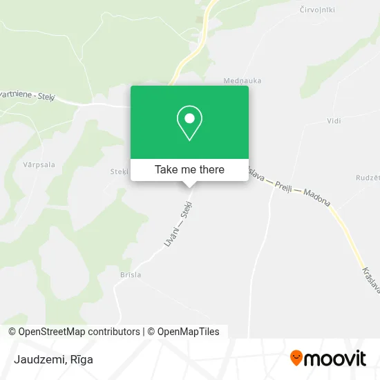 Jaudzemi map