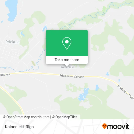 Kalnenieki map