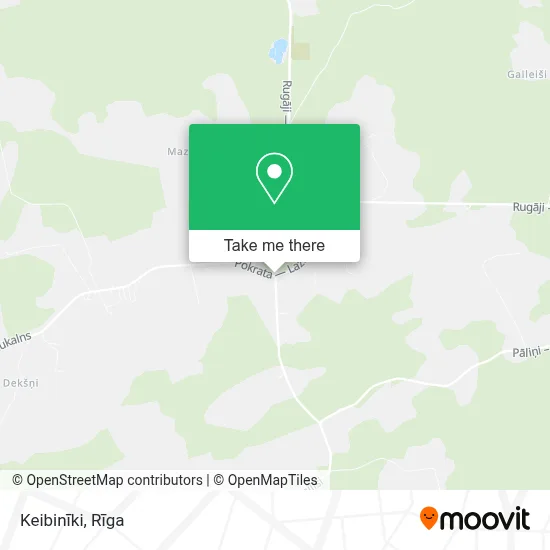 Keibinīki map