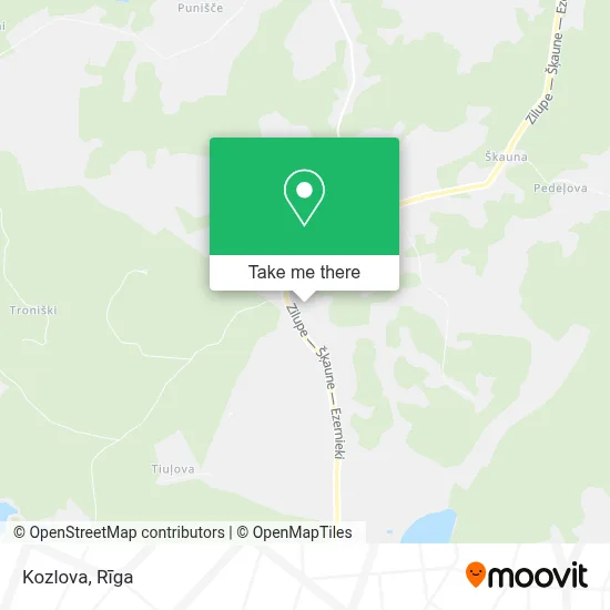 Kozlova map