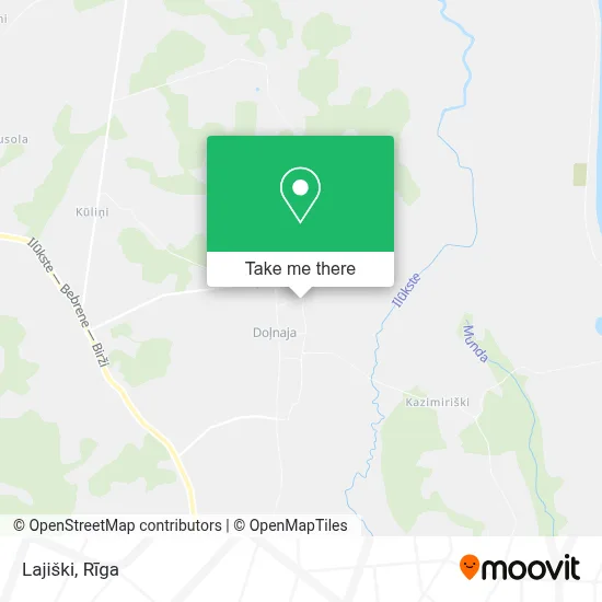 Lajiški map