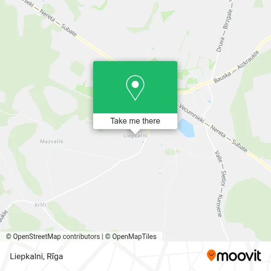 Liepkalni map