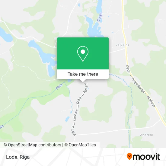 Lode map
