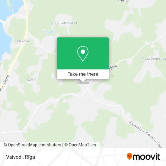 Vaivodi map