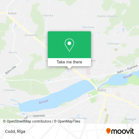 Csdd map