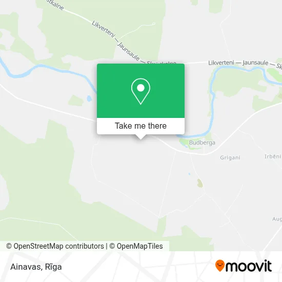Ainavas map