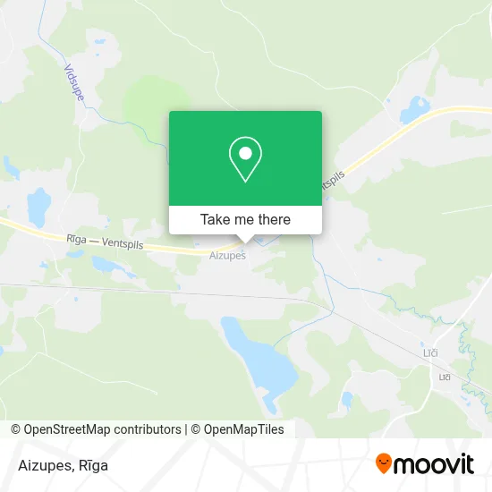 Aizupes map