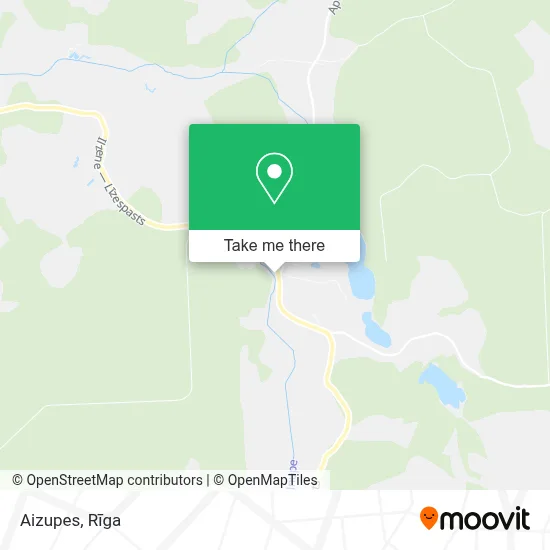 Aizupes map