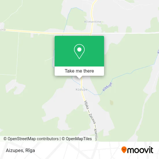 Aizupes map