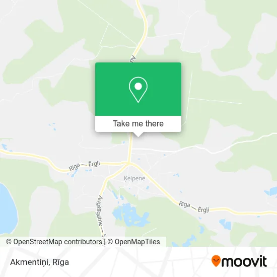 Akmentiņi map