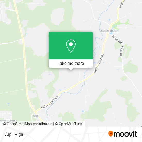 Alpi map