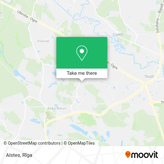 Alstes map