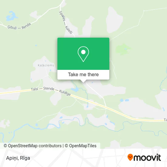Apiņi map