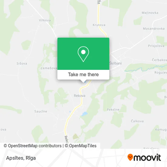 Apsītes map