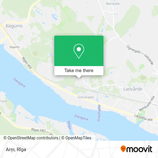 Arņi map