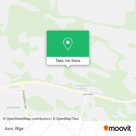 Asni map