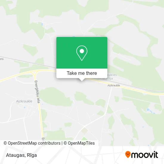 Ataugas map