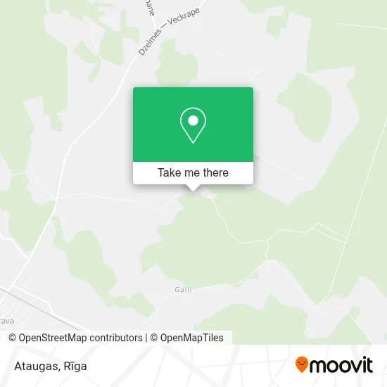 Ataugas map