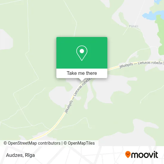 Audzes map