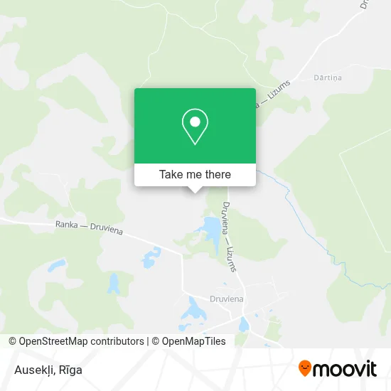 Ausekļi map