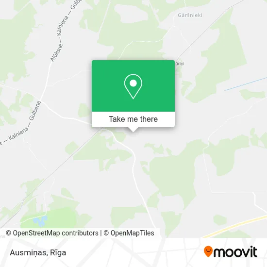 Ausmiņas map
