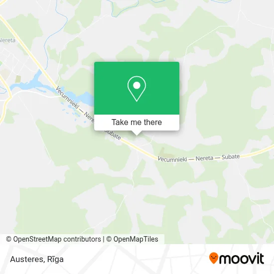 Austeres map