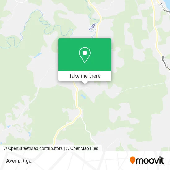 Aveni map