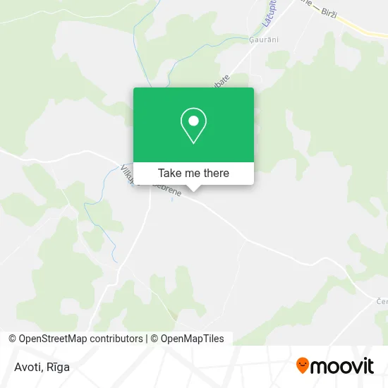 Avoti map