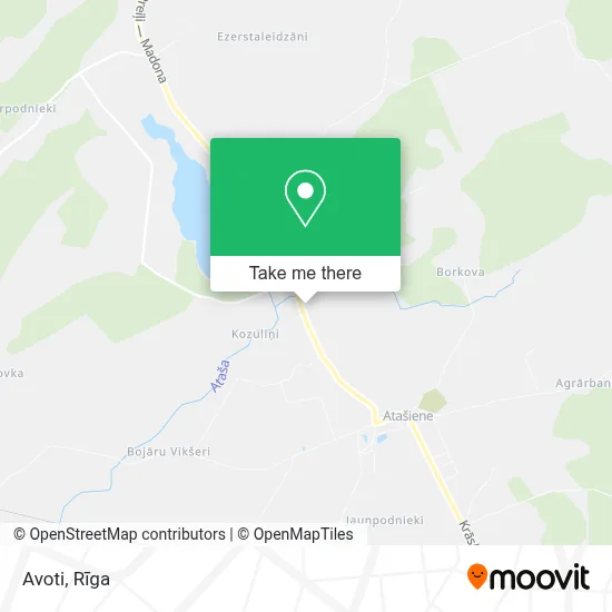 Avoti map