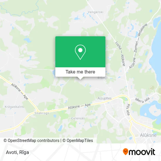 Avoti map