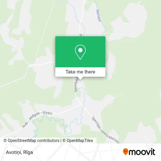 Avotiņi map