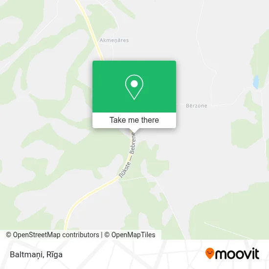 Baltmaņi map