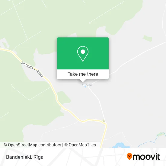 Bandenieki map