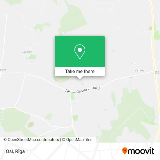 Oši map