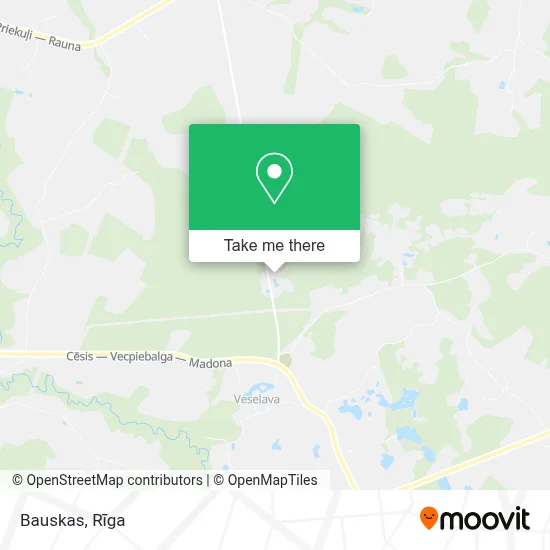 Bauskas map