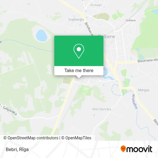 Bebri map