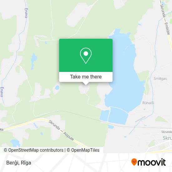 Berģi map