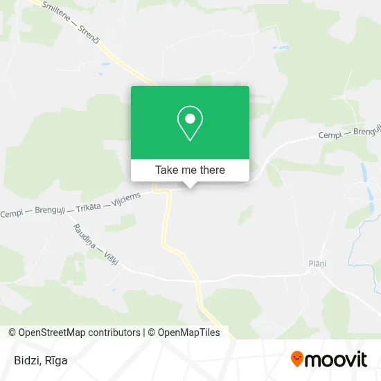 Bidzi map
