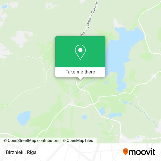 Birznieki map