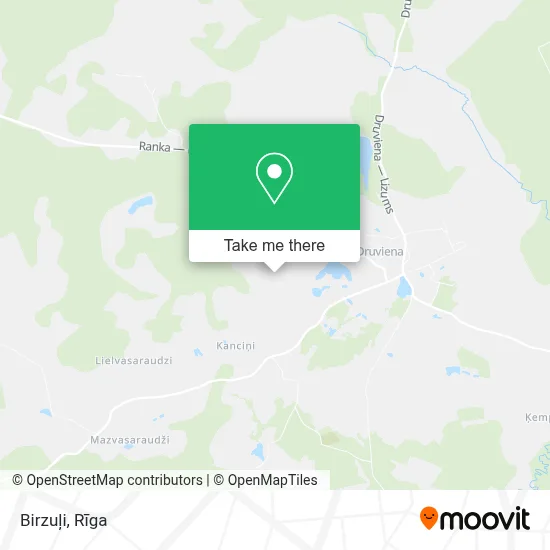 Birzuļi map