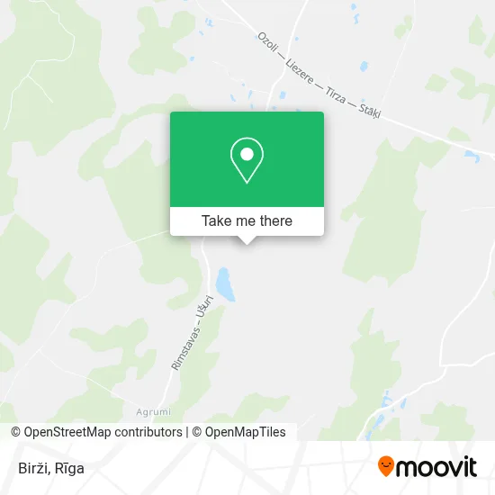 Birži map